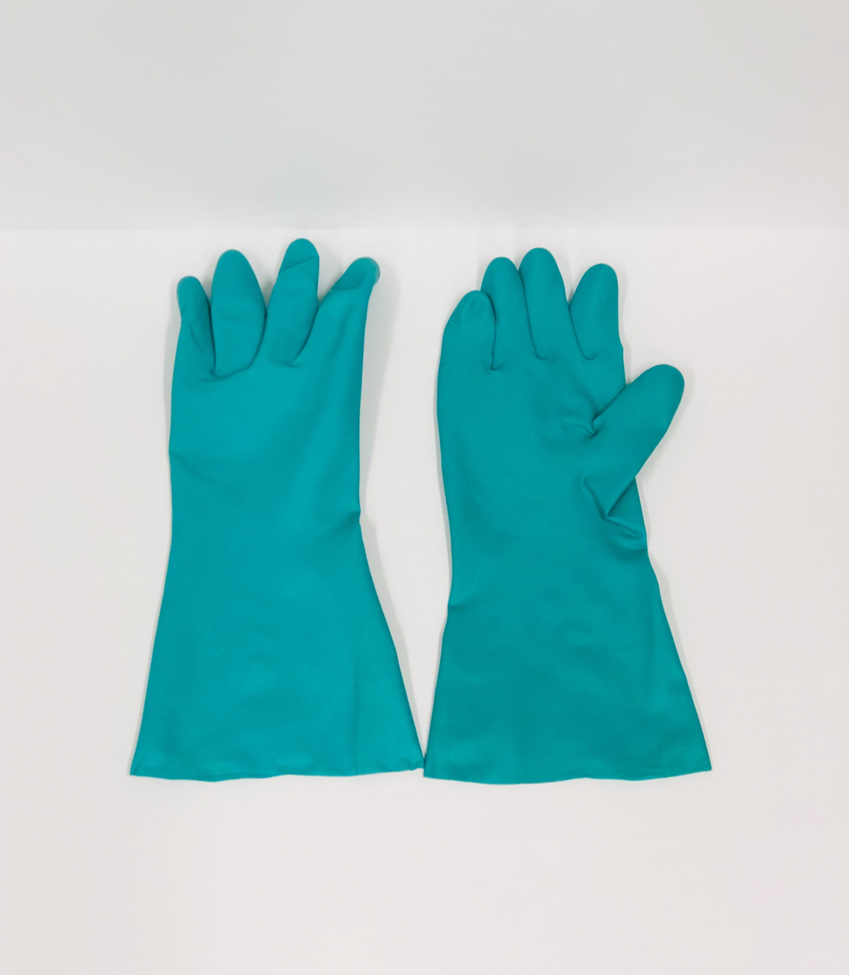 Hand Protection Chemical Resistant Vi Tec Green Nitrile Gloves